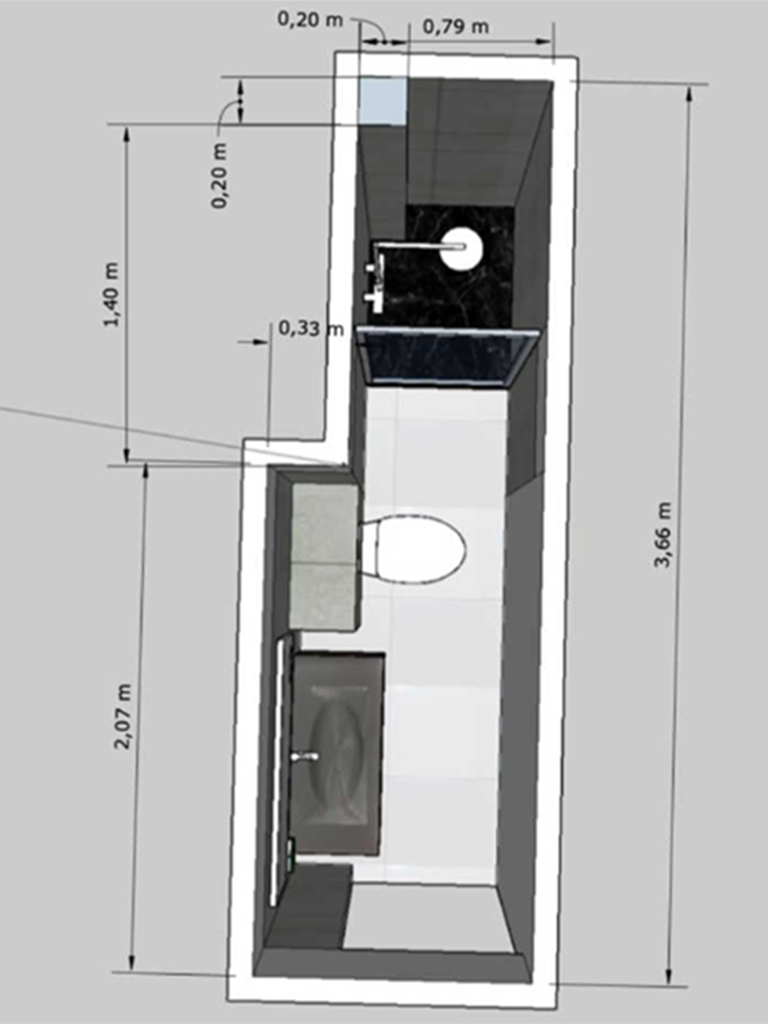 plan conception renovation salle de bain paris